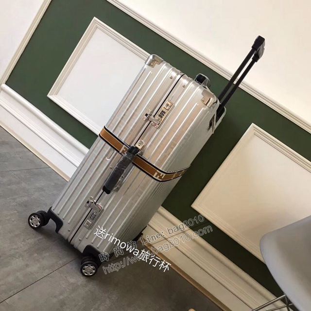 Rimowa拉杆箱 66627 Fendi x rimowa 全鋁鎂合金 日默瓦拉箱 馮彥霖同款旅行箱xzx1009